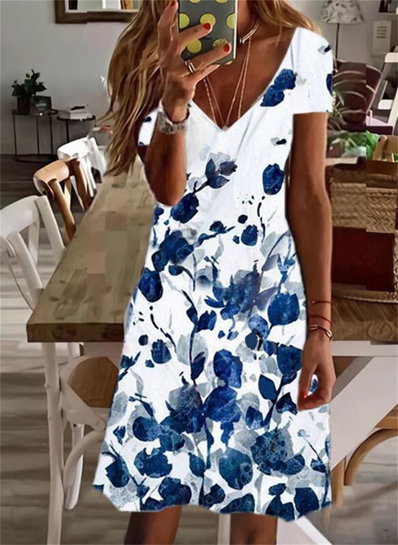 Fashion Printing Dress