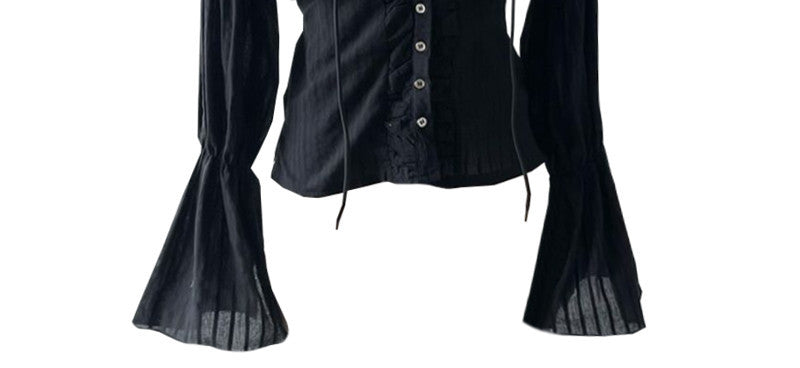 Short Black Sleeve Shirt