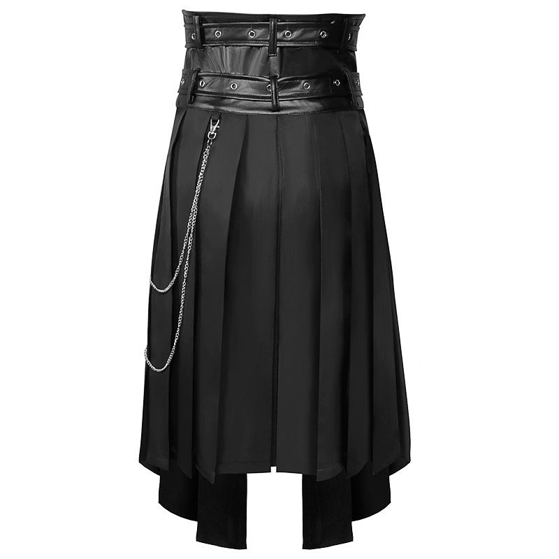 Lace-up Waist-controlled Trailing Skirt Women