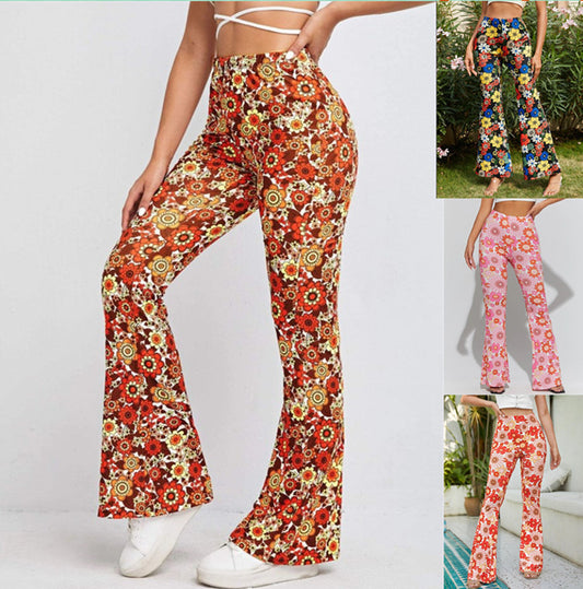 Hip Hop Style Bell-bottom Pants