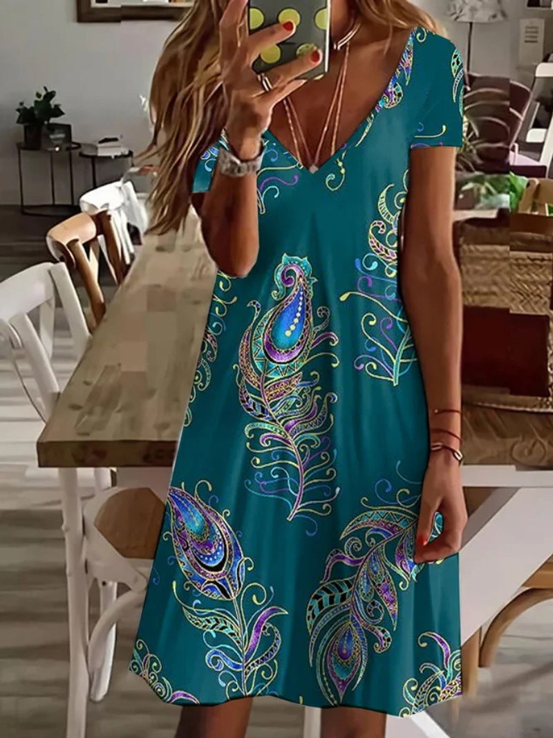 Fashion Printing Dress