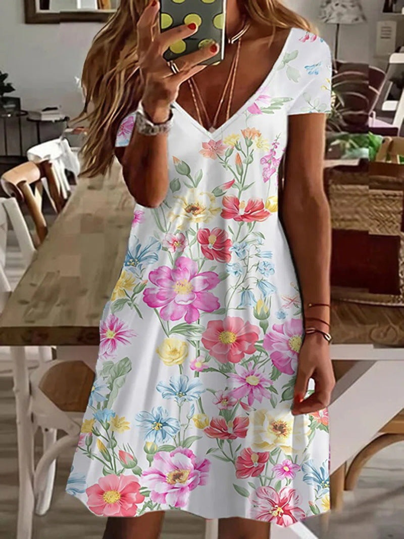 Fashion Printing Dress