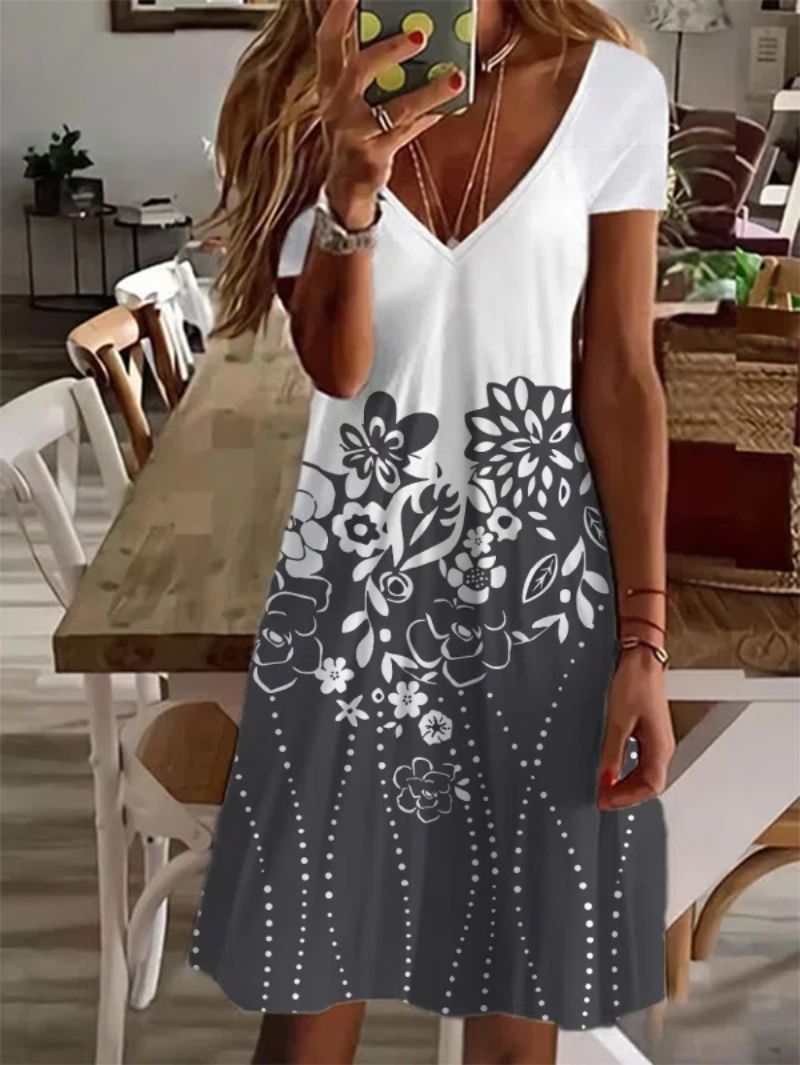 Fashion Printing Dress